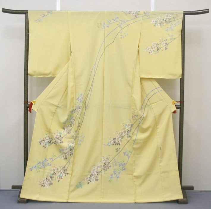 加賀友禅 訪問着『花音』作：杉村典重