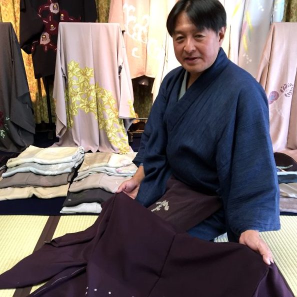 伝統工芸品　京鹿の子絞　 藤井絞展