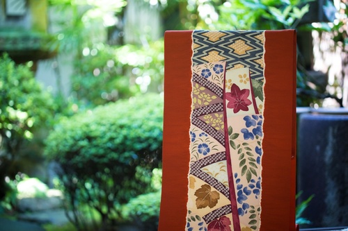 摺型友禅　「多ち花」作品展