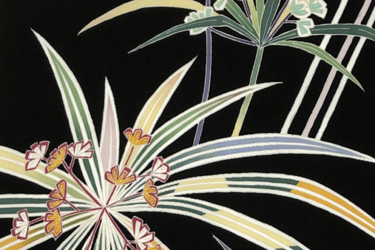 古泉良範作 本加賀友禅 染帯 「シペラス」