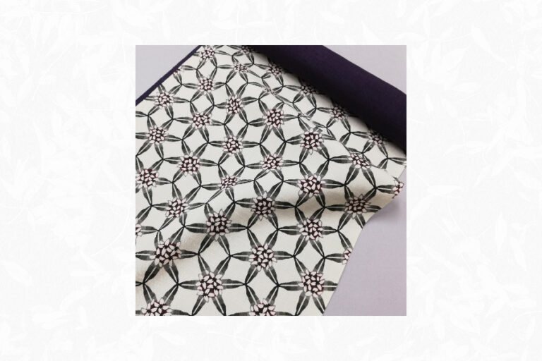 武村小平作　型染名古屋帯