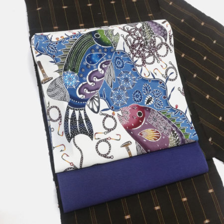 ダイナミックで力のある紅型