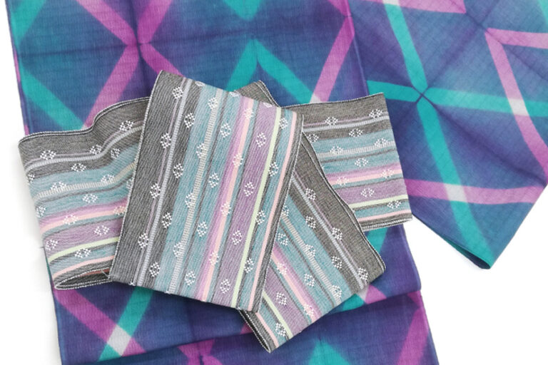 【藤井絞】はごろ木綿-プリズム-