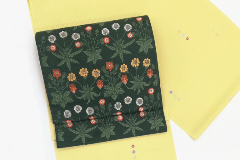 川島織物　名古屋帯「デイジー」