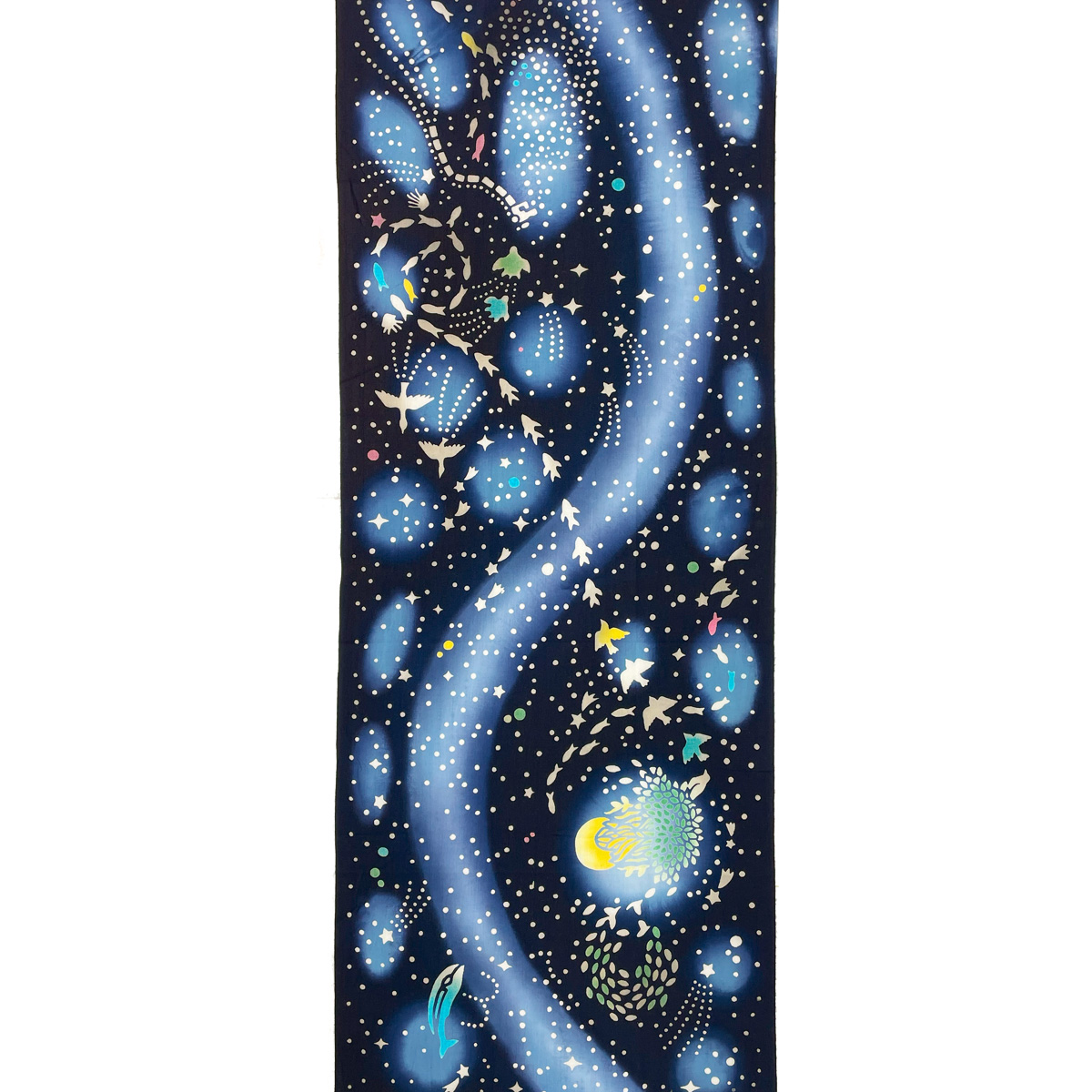 注染手拭い 紅型作家シリーズ <銀河> - 画像 (2)