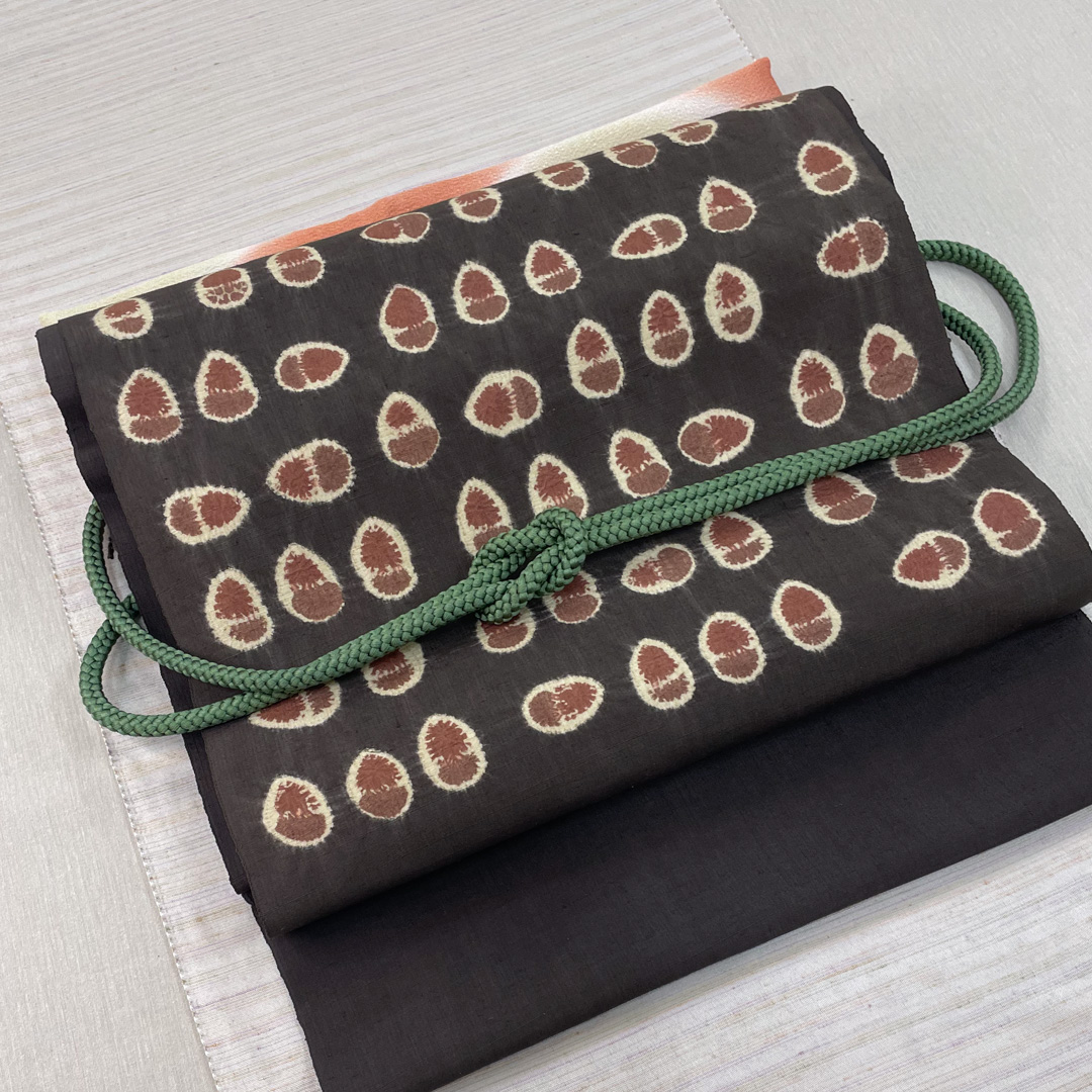 【秋の大バーゲン】紬 「朝霧」桜色 - 画像 (5)