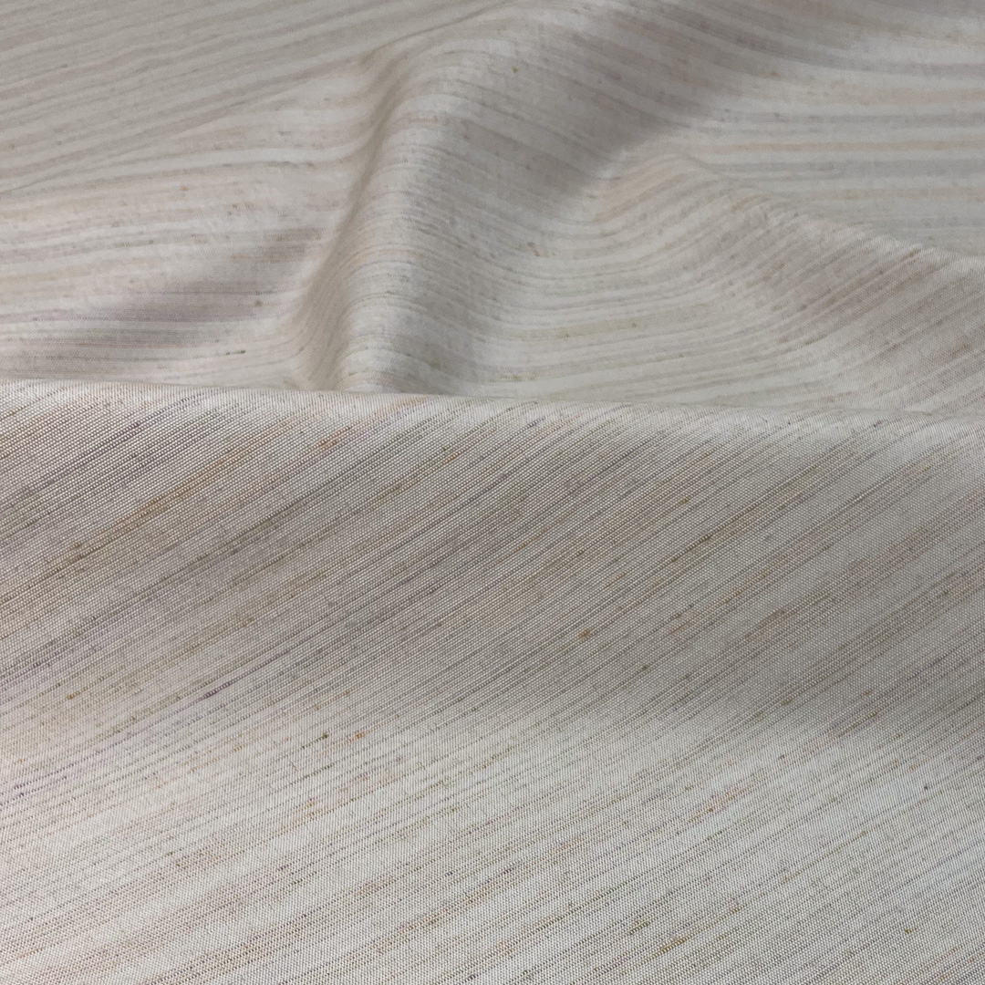 【秋の大バーゲン】紬 「朝霧」桜色 - 画像 (3)