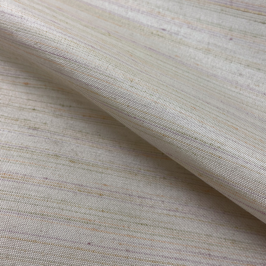 【秋の大バーゲン】紬 「朝霧」桜色