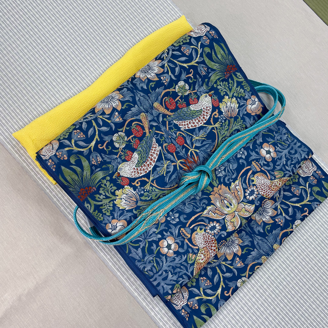 【秋の大バーゲン】織物 「わおん」 柳鼠 - 画像 (4)