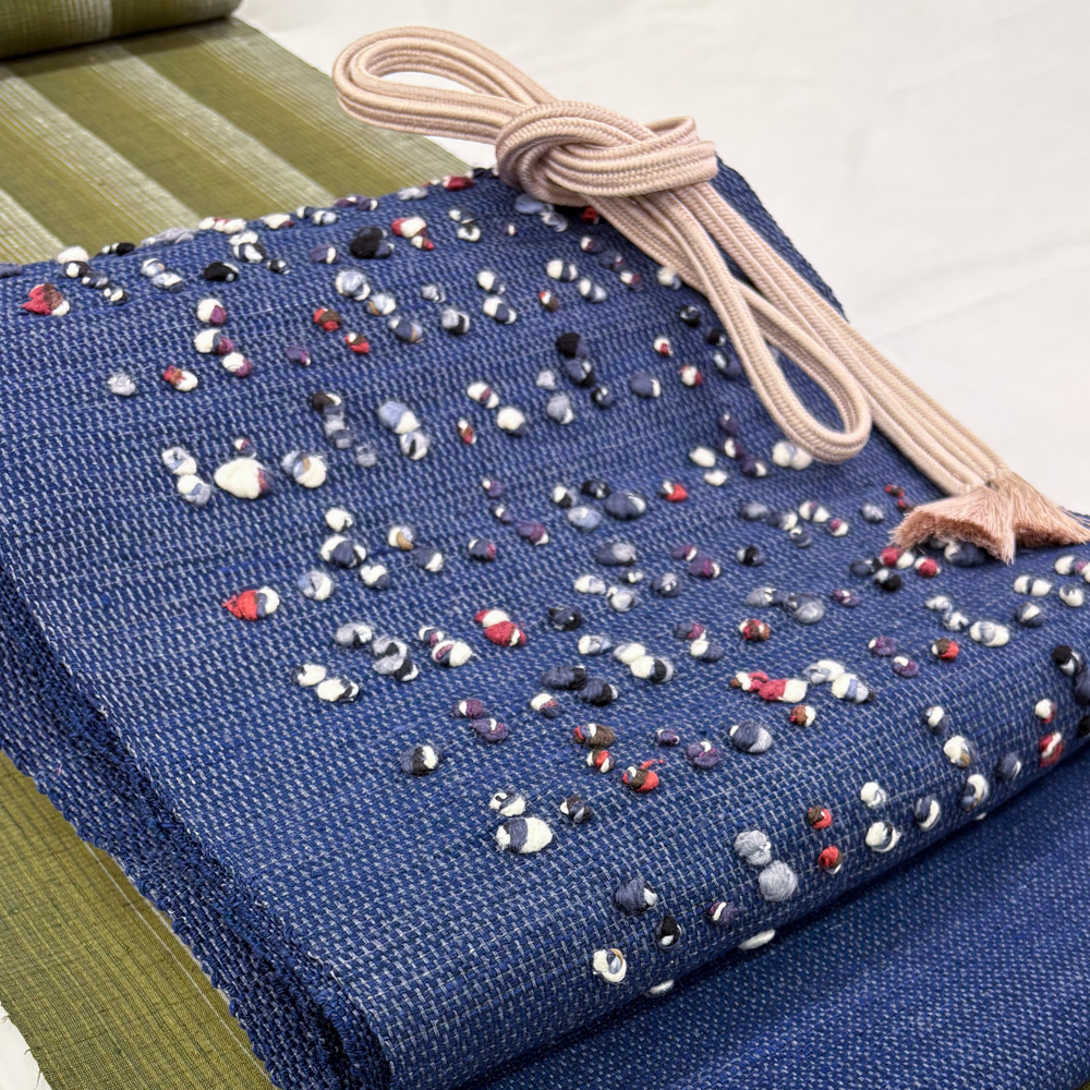 藤田織物製 真綿八寸帯