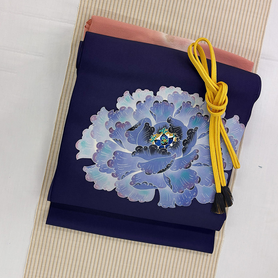 横山俊一郎作 三才山紬 - 画像 (2)