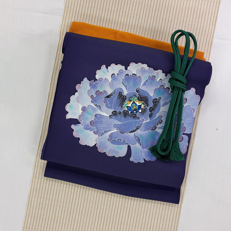 横山俊一郎作 三才山紬 - 画像 (3)