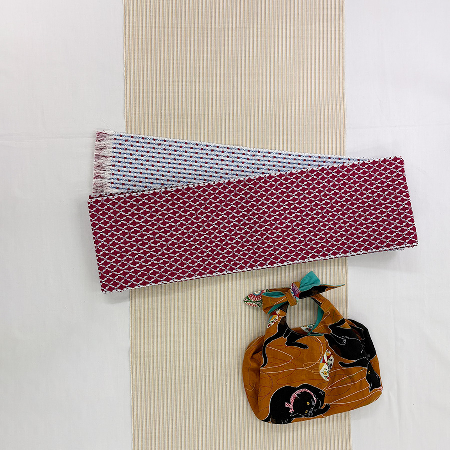 横山俊一郎作 三才山紬 - 画像 (4)